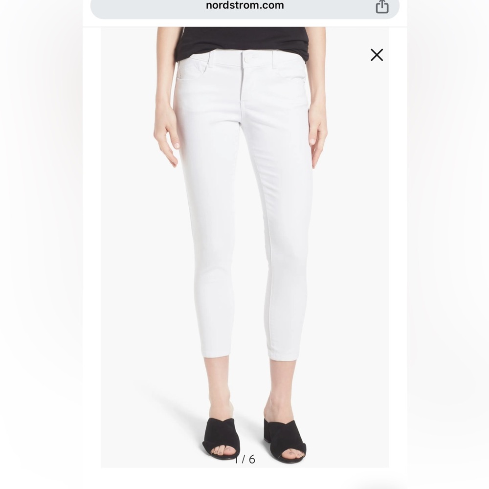 Wit & Wisdom Ab-Solution Skinny Crop Jeans